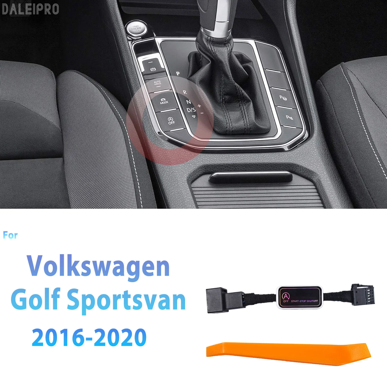 

For Volkswagen Golf Sportsvan 2016-2019 2020 Automatic Stop Start Engine System Memory Module Cancel Car Auto Start Stop Switch