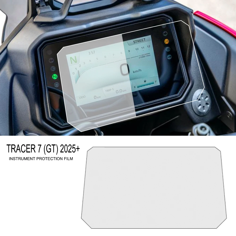 2025 Tracer 7 (GT) Zubehör Scratch Cluster Screen Dashboard Für Yamaha Tracer 7 (GT) Motorrad Schutz Instrument Film – Detail 1