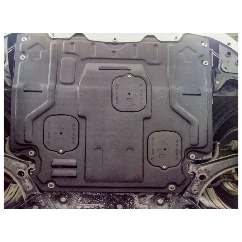 أعلى جودة سبيكة تحت محرك الحرس قطعة من نسيج مجلس سبلاش درع الطين الحاجز لوحة لوحة ل Baojun 310 2016-2020 1.2L 1.5L #3