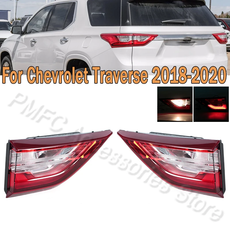 

Inside TailLight Assembly Rear Brake Lamp Reversing Lamp Warning Lamp Stop Light Tail Lamp For Chevrolet Traverse 2018 2019 2020