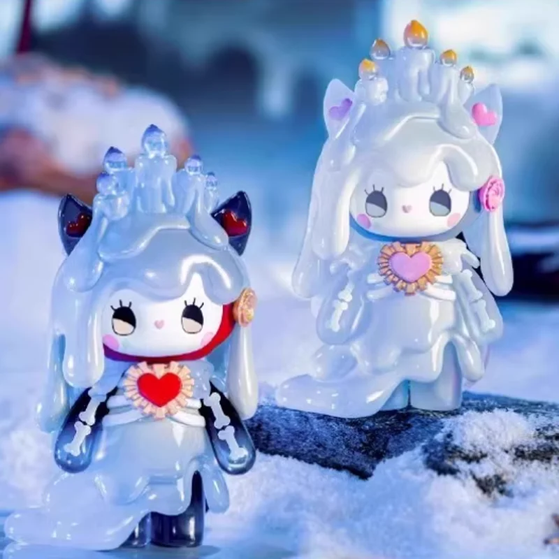 EMMA Secret Forest Frostveil Villa Series صندوق أعمى دمية لطيفة قابلة للجمع لعبة مجسمة ديكور منزلي كرتوني هدية مفاجئة للأطفال