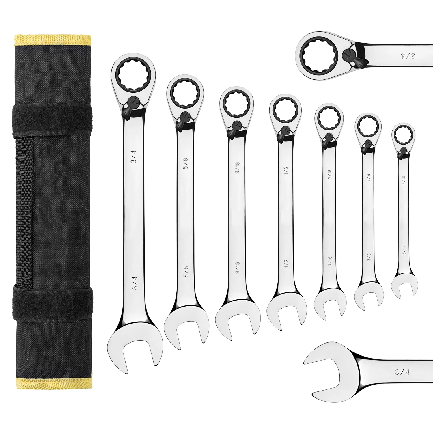 

Hexagon Key Wrench Set Alloy Steel Carbon Max HRC Chrome Feature Torque Tool with Racheting Spanner OEM Supported GS Certified