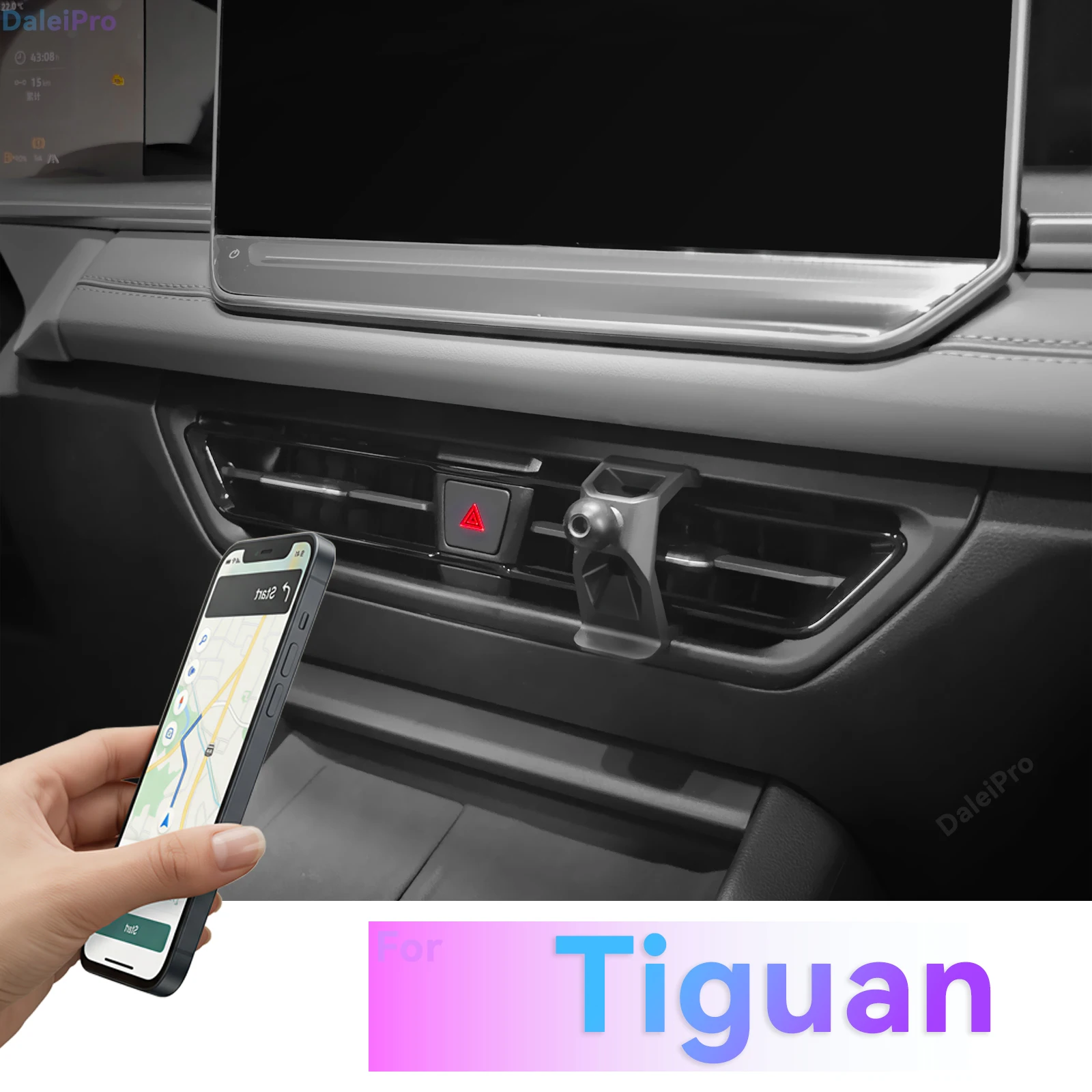 Phone Accessories Japan - ที่วางโทรศัพท์ในรถยนต์ LHD RHD สำหรับ Volkswagen Tiguan