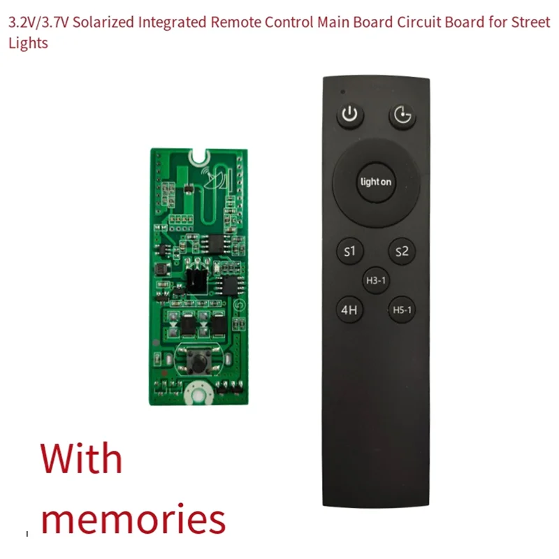 Y45A-Solar Street Light Driver Board 3.2V 3.7V High Power Remote Control Radar Human Body Induction Circuit