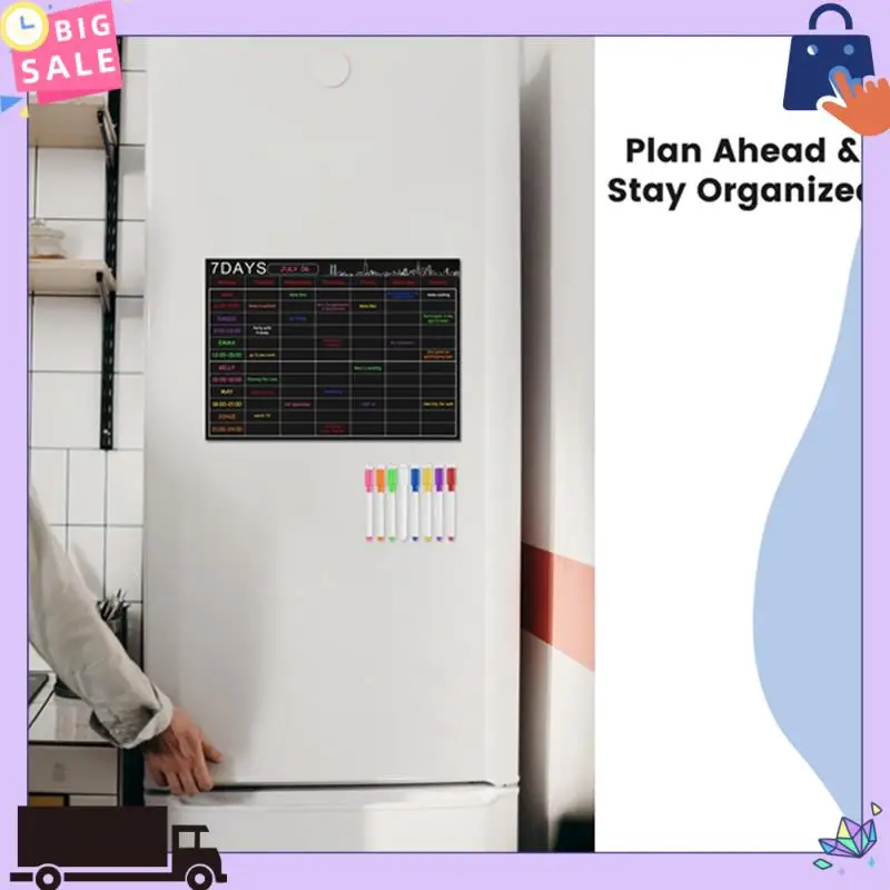 

Magnetic Dry Erase Calendar Set 16X12 Inch Whiteboard Weekly Planner Organizer A3 White Board For Refrigerator Fridge Kitchen Ho