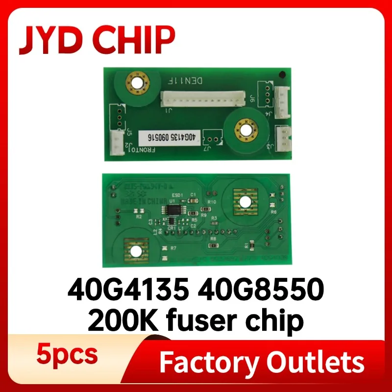 

Fuser Chip 40G4135 40G8550 for Lexmark MS811 MX710 MS710 MX810 MX811 M5155 M5163 N5170 XM5163 5170 7155 Reset Cartridge Printer
