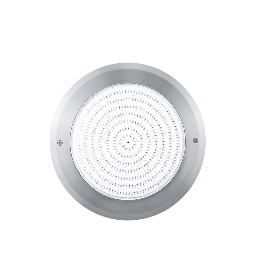 

8mm Super Slim Surface Mounted Flat Pool Light 6W 10W 18W 24W 35W DC12V 316 Stainless Steel RGB Pure White Warm White IP68