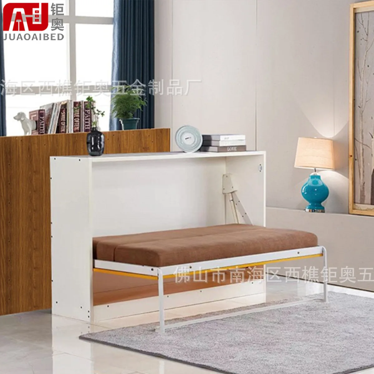 Rollover invisible bed hardware accessories folding wall bed frame, conversion bracket