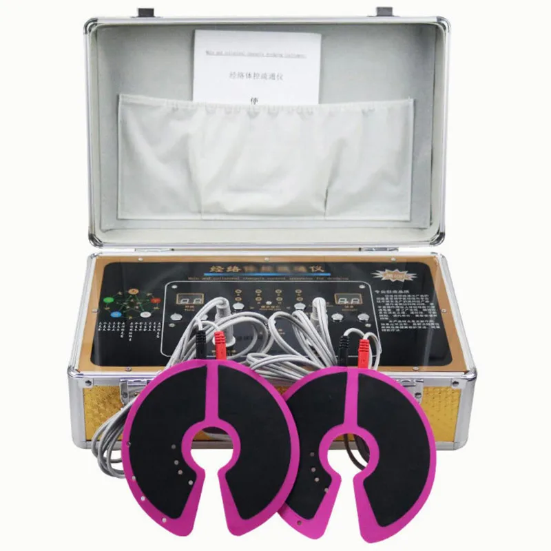 Physiotherapy Instrument Bioenergy Massage Machine Bioelectric Meridian Dredge Pulse Bio Electric Body Massager for Spa Salon