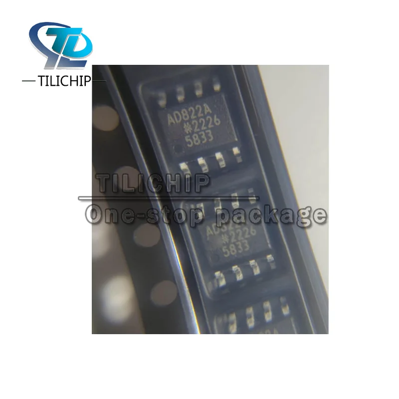 AD822AR SOP-8 Single power rail to rail FET input operational amplifier brand new original