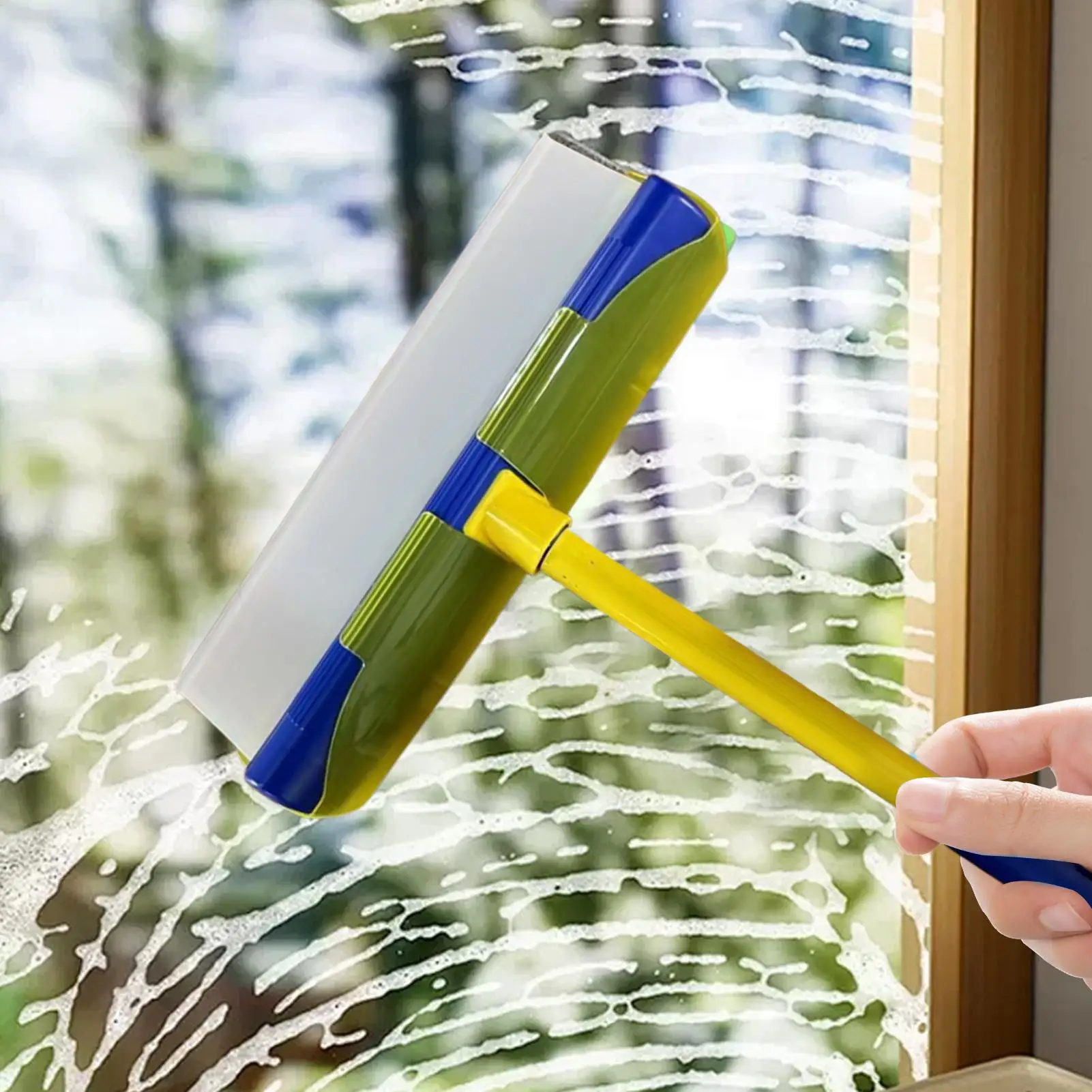 

Multi-purpose Silicone Scraping Washing Wiper Window Bathroom Kitchen Glass Cleaning Tool Floor Surface Small Wiper