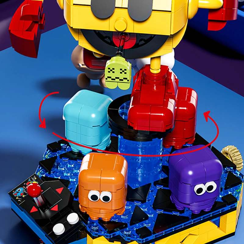 935 Uds juego hombre juguetes de bloques de construcción adornos de escritorio DIY montaje ladrillos modelo Ideal regalos de cumpleaños de Navidad para niños adultos