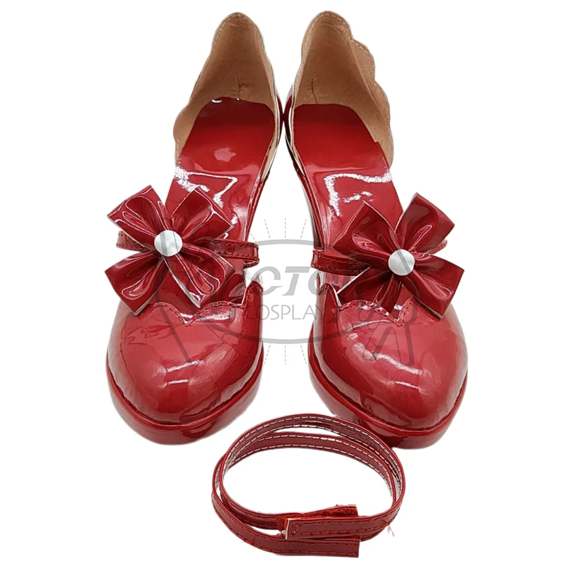 

Whisher of Flowers Asuka Cosplay Shoes Asuka Langley Soryu Halloween Cosplay Custom Boots