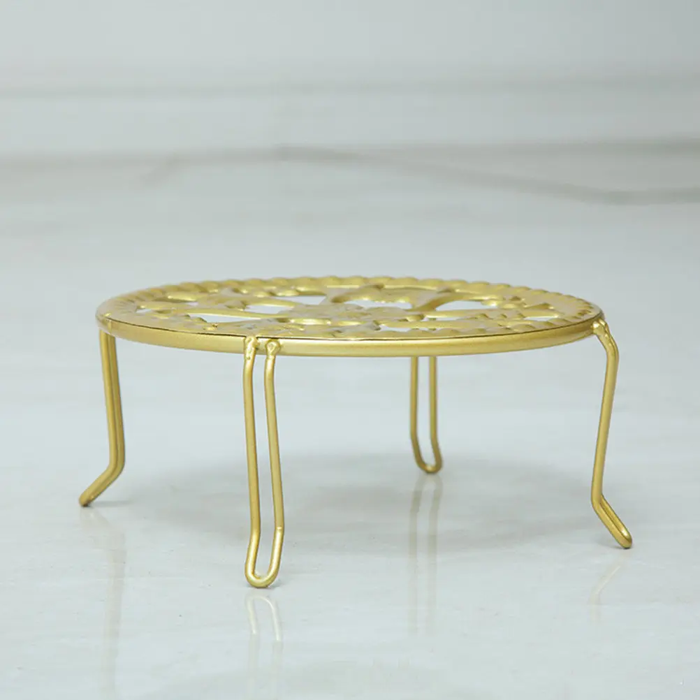 鉄製フラワースタンドバルコニーガーデン植物スタンド小さな鉢植え用ティーテーブル植木鉢ホルダー多肉植物棚植木鉢