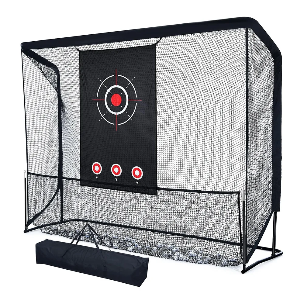 

Golf Practice Hitting Net for Heavy Duty Golf Practice Nets for Garage Driving Portable Golf Swing Range Net for Any Golfer