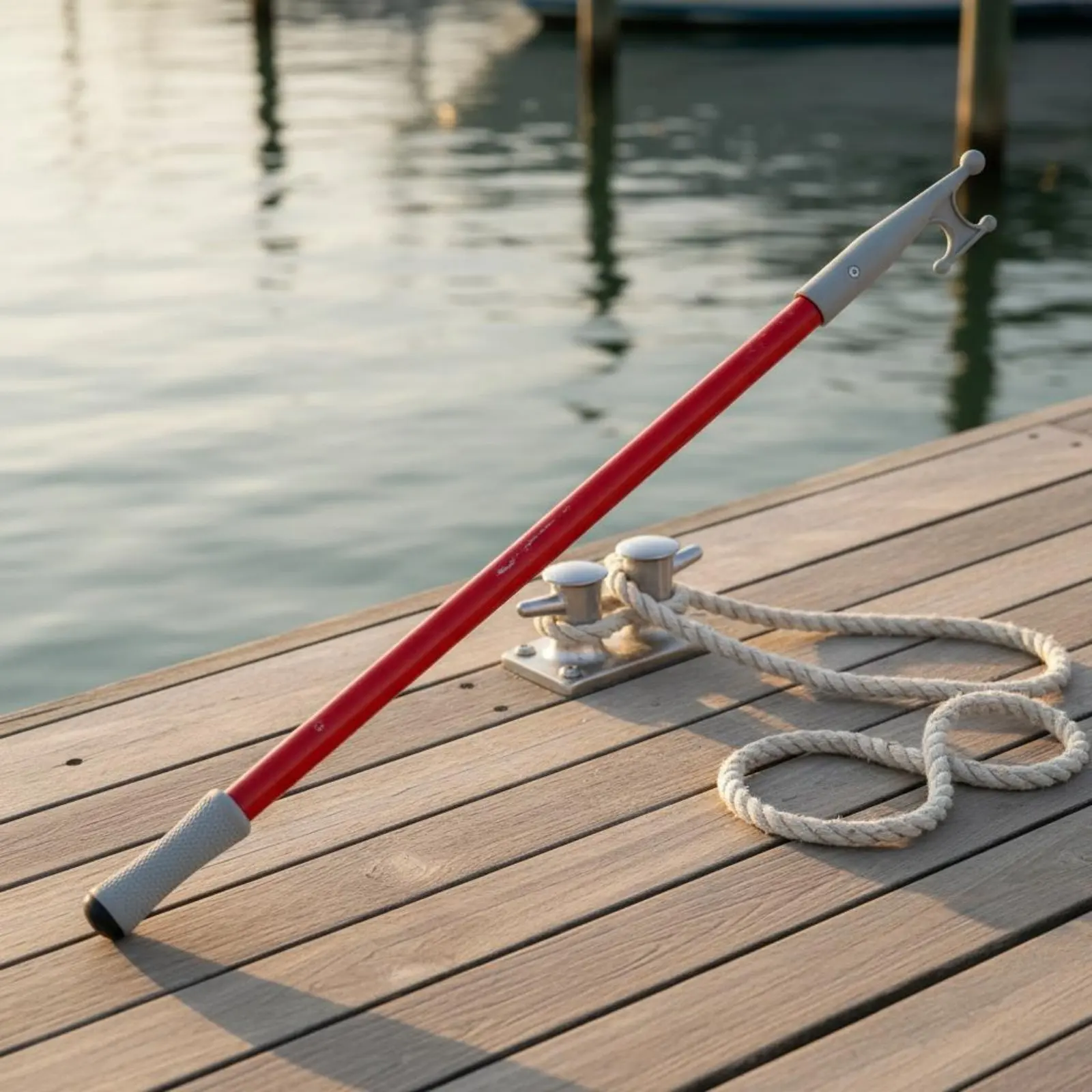 

Телескопический крюк для лодки, универсальный, из алюминиевого сплава, с противоскользящей рукояткой, для буксировки на воде, долговечное снаряжение для водного транспорта