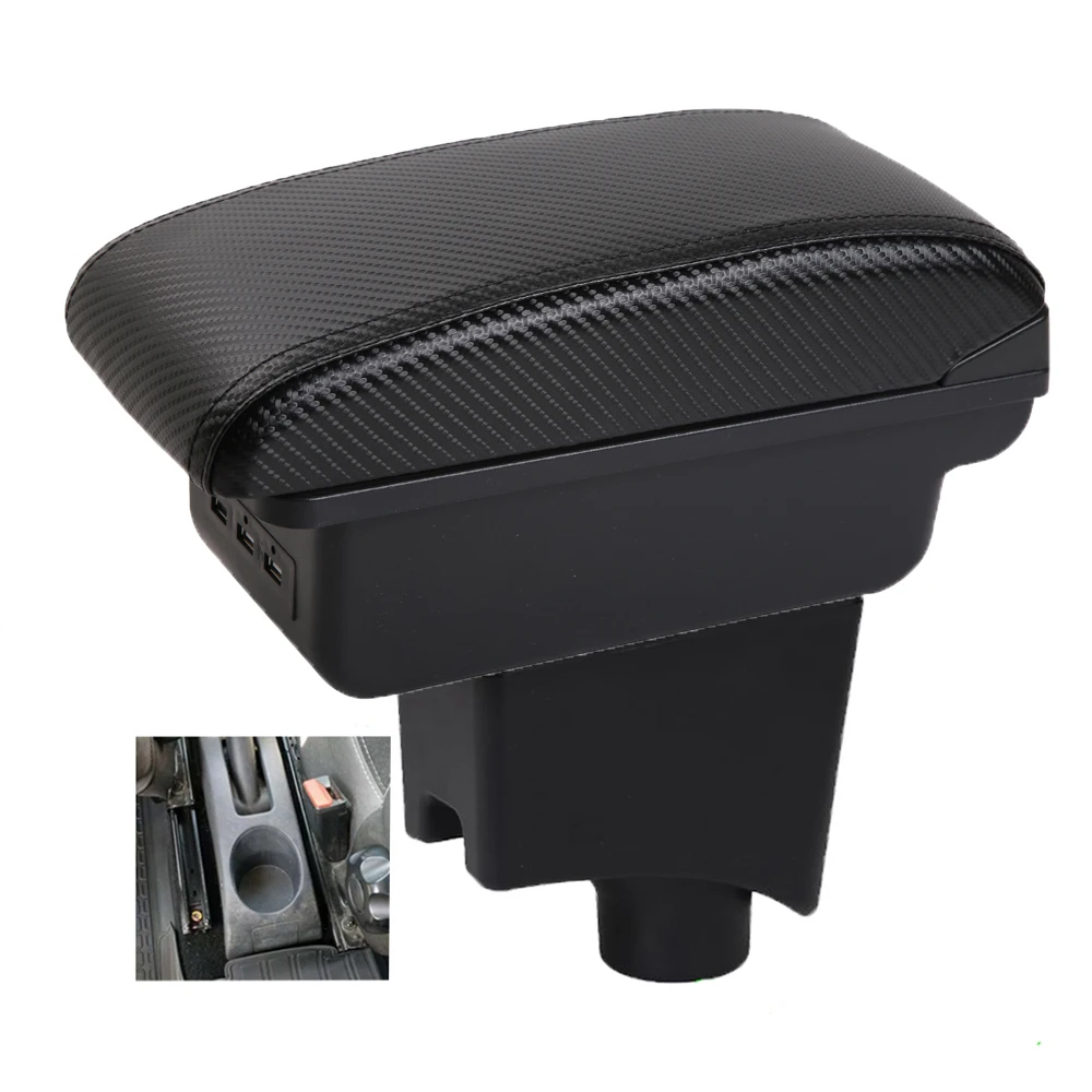 

Car Sandero Stepway Armrest box central console storage case driver elbow support