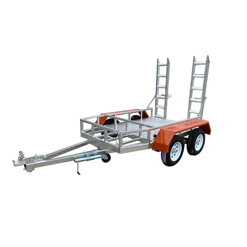 2025년 굴삭기 트레일러, 아연도금 공구 트레일러, 트랙터 트레일러, 트럭용 특수 사다리형 공구 트레일러