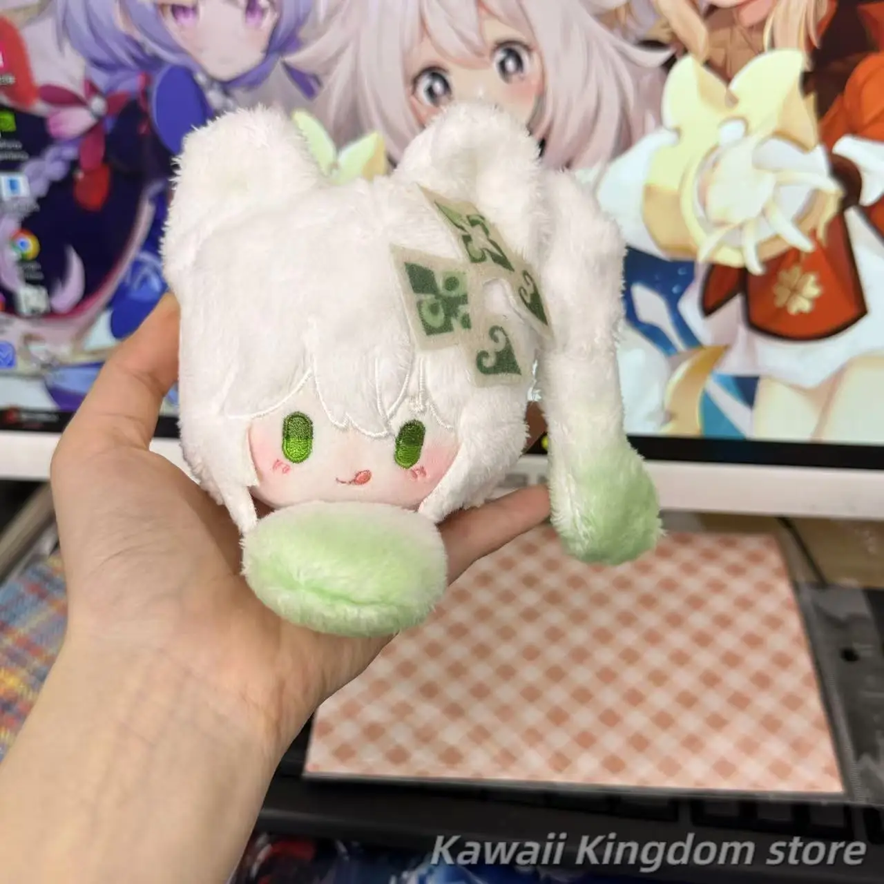 Genshin Impact Nahida 10cm Dumpling Pendant Anime Figure Idol Vocal Ornament Plushies Pillows Girl Birthday Gift Pillow Cosplay