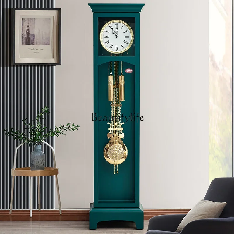 

LJYGerman Helmler Modern Floor Clock Light Luxury Home Simple Fashion Clock