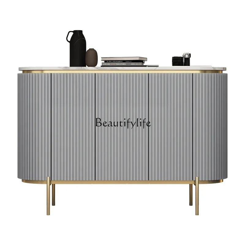 

FG43**Modern light luxury shoe cabinet American solid wood porch Italian minimalist storage cabinet