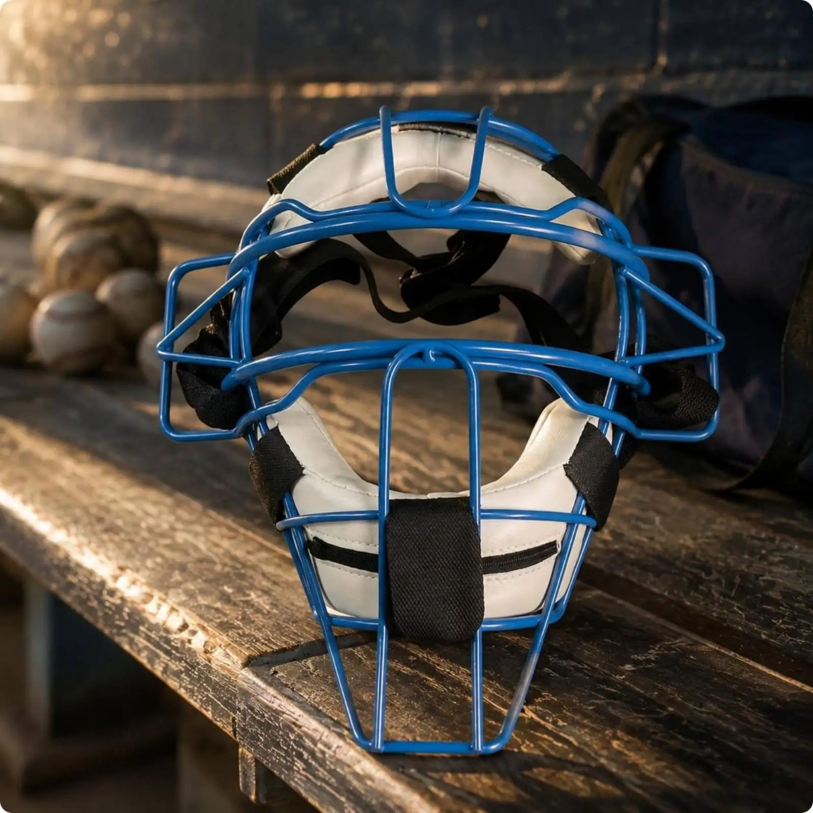 Professional Baseball Facial Protection Mask Iron Frame Catcher Shield Protective Face Mask for Youth Athletic Use