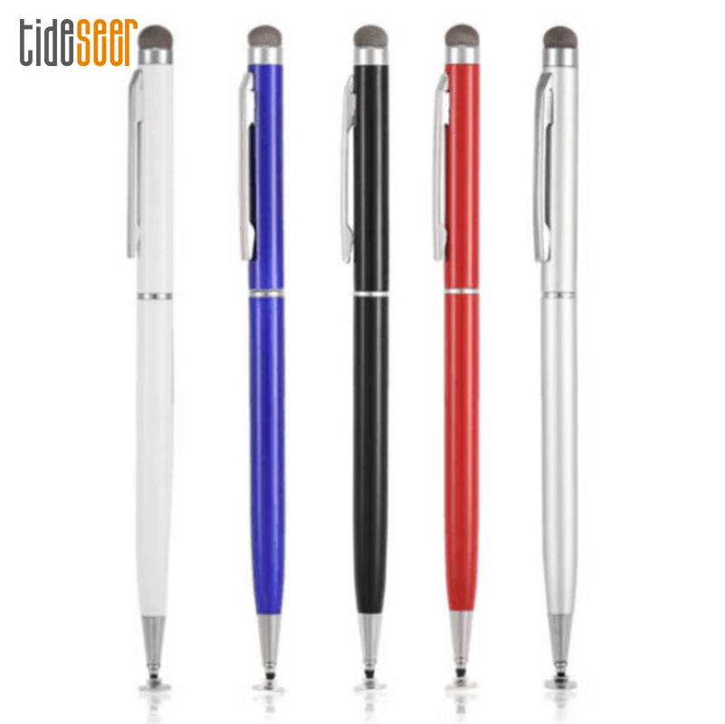 100pcs Disc Stylus Pen Capacitive Touch Screen Pens for iPhone iPad Android Smart Phones Multi-Function High-Precision Pencil