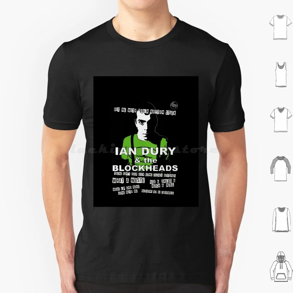 

Ian Dury-Blockheads. T Shirt 6xl Cotton Cool Tee Ian Dury Blockheads