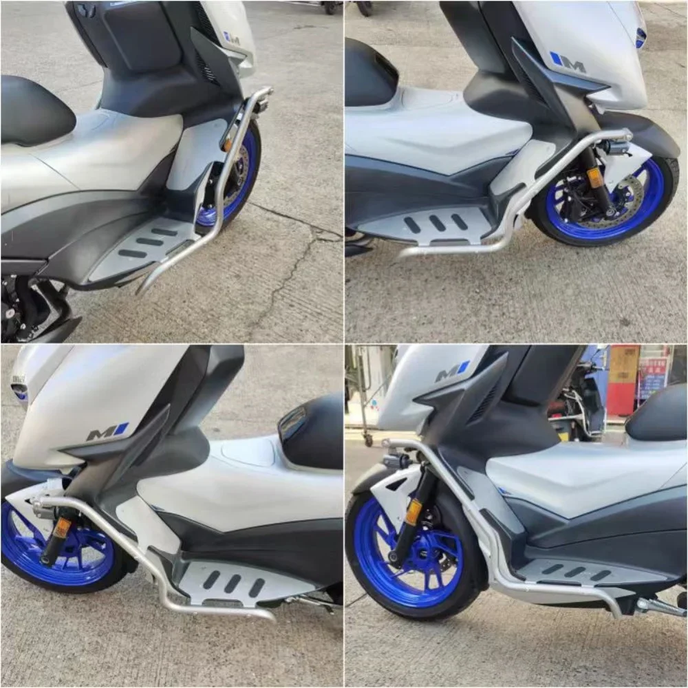 新しい ZONTES M350 350 メートルステンレス鋼バンパーガードスポットライトブラケット 310 メートル修正された肥厚バンパー