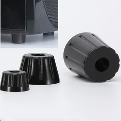4 pezzi Vite per mobili gamba protezione per pavimento piedini in gomma antiscivolo ammortizzatore per altoparlante armadio letto tavolo scatola supporto piedini livellanti