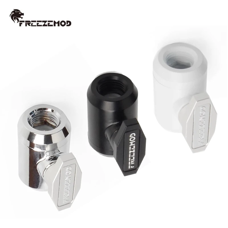 صمام مفتاح تبريد المياه، صمام تصريف المياه الملتفة يدويًا، أسود، فضي، أبيض YGNS