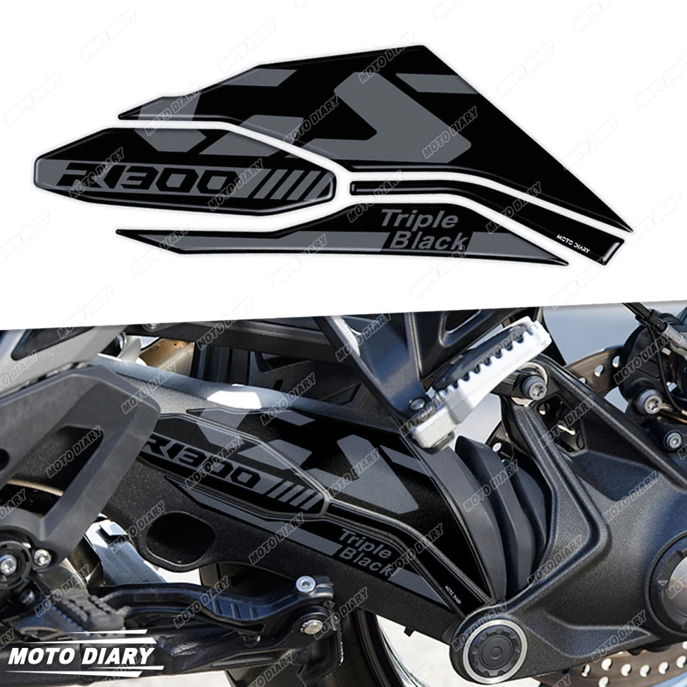 

3D Motorcycle Swingarm Decals Rotating Shaft Stickers For R1300GS Motorrad Triple Black R 1300 GS 2023 2024