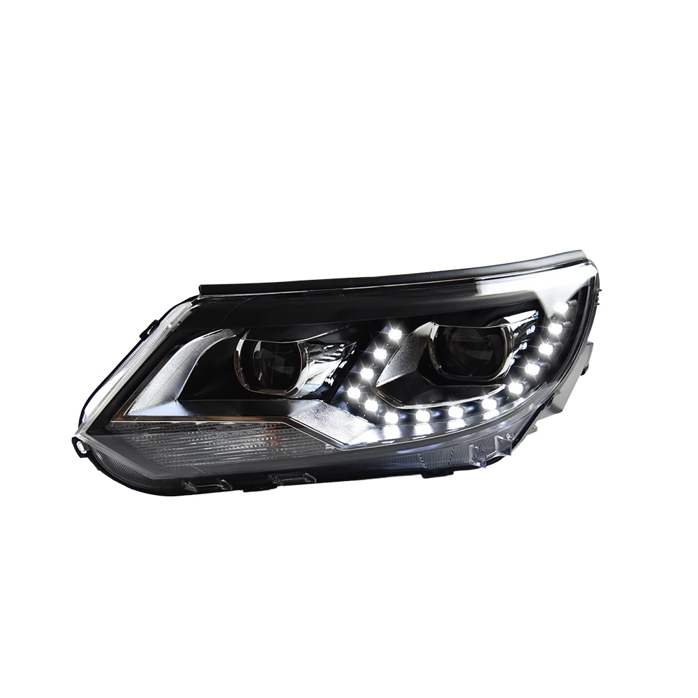 2013-2016 for Tiguan LED Auto Headlight Assembly Upgrade DRL Hot Sales Blink Styling Tears Design New Condition Color