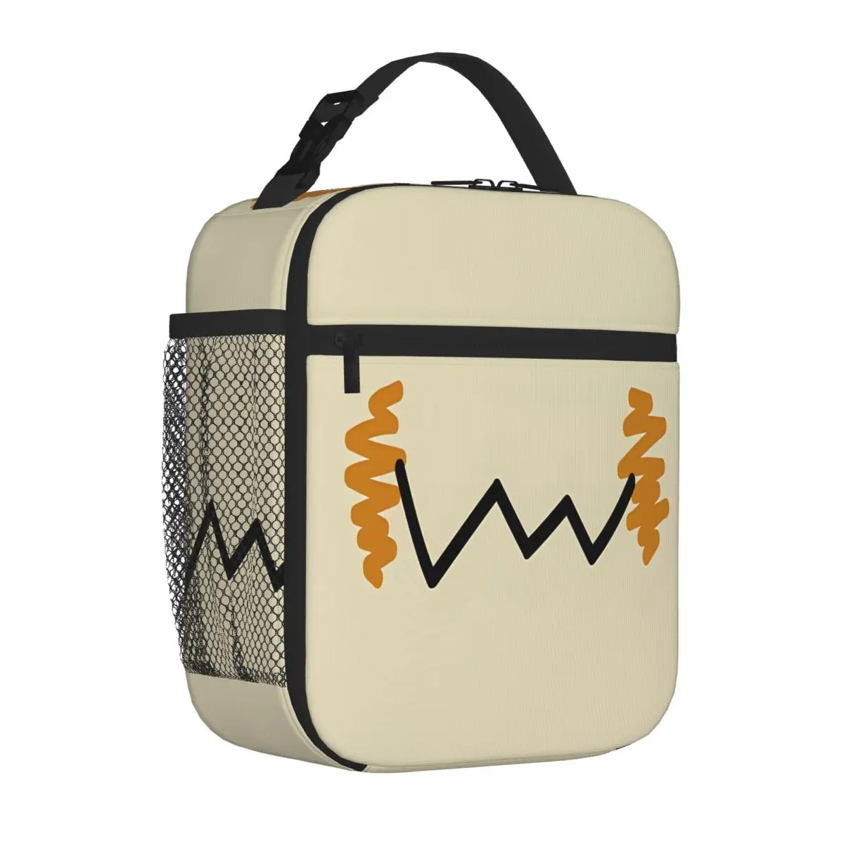 Bestselling Mimikyu Mouth Floral Food Tote Bag Office Picnic Break Insulated Food Bag