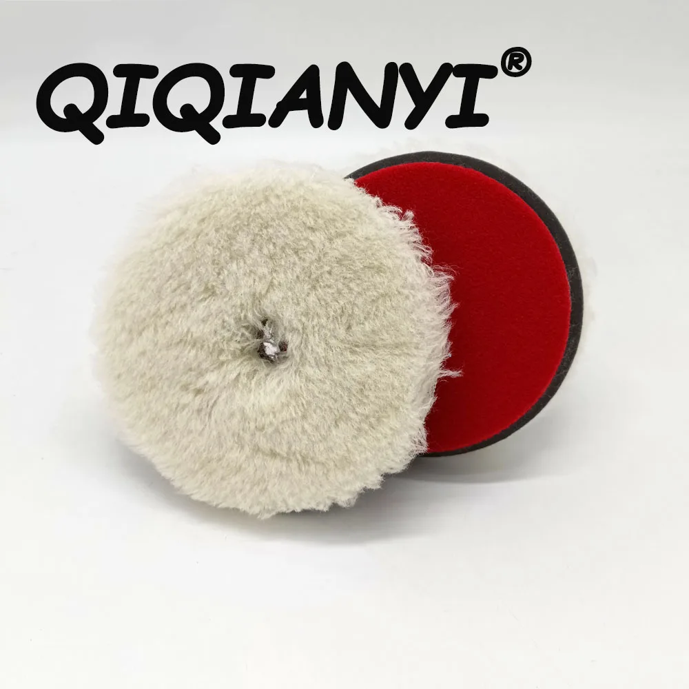 

5/6-дюймовая шерстяная полировальная подушечка высокой плотности, шерстяная полировальная подушечка для полировки ягнят, шерстяная полировальная подушечка для автомобильного полировки, 5/6 дюймов, полировка шерсти