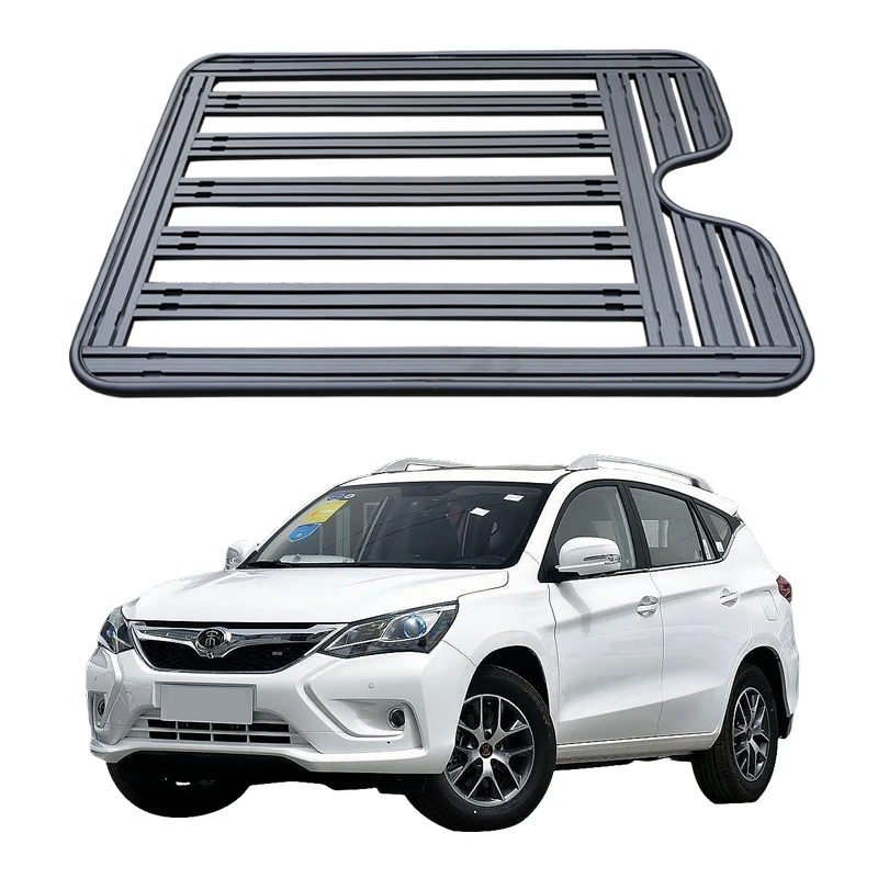 

Aluminum Alloy Car Roof Cargo Luggage Rack Baskets for BYD Song 2017-2018