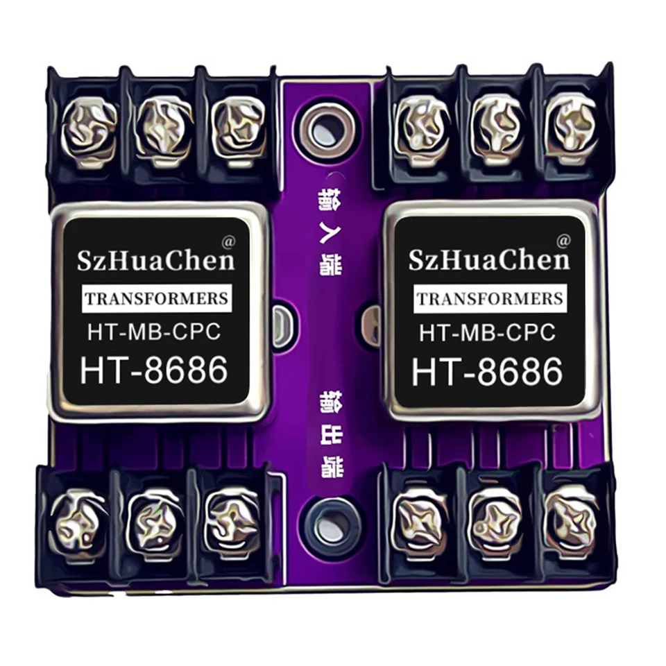 HT-8686 Audio-Isolator, Permalloy-Transformator, symmetrischer zu unsymmetrischer Konverter, 600:600, 20 Hz–20 kHz – Detail 6