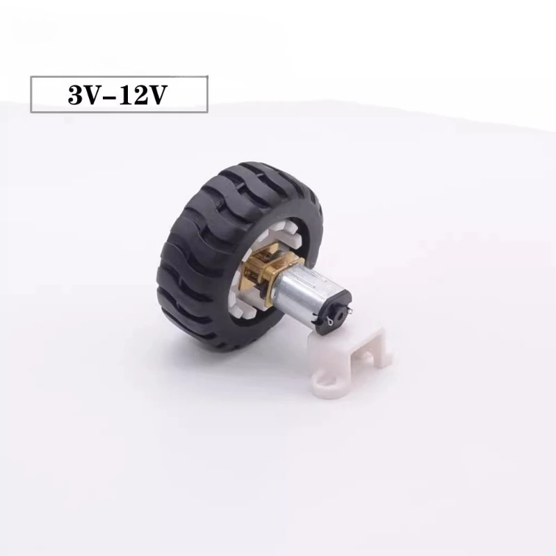 1 Uds GA12-N20 soporte de fijación de rueda de motor de desaceleración 3V6V12V accesorios de robot de coche inteligente de baja velocidad