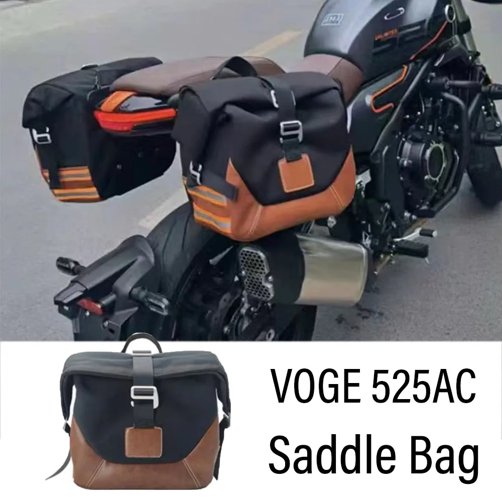 New Fit 525ACMotorcycle Accessories Side Bag Saddle Bag For VOGE 525AC AC525 525 AC