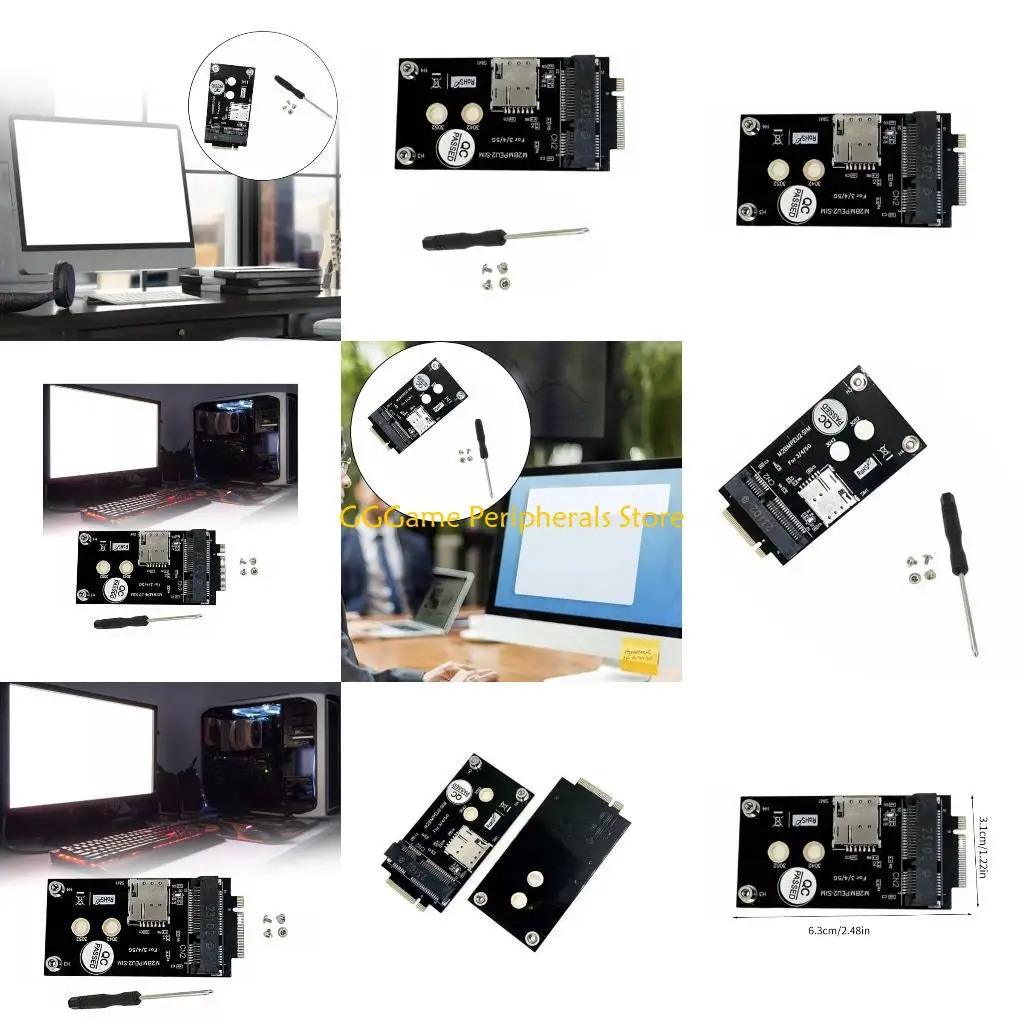 

U55B B to mPCIE Adapters 4G Module Development Board Converters Cards