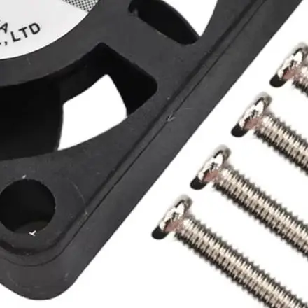 Robotic Projects Fan Cooling Solution Black 5V Cooling Fan All-in-one Connector Plastic Material Optimal Cooling