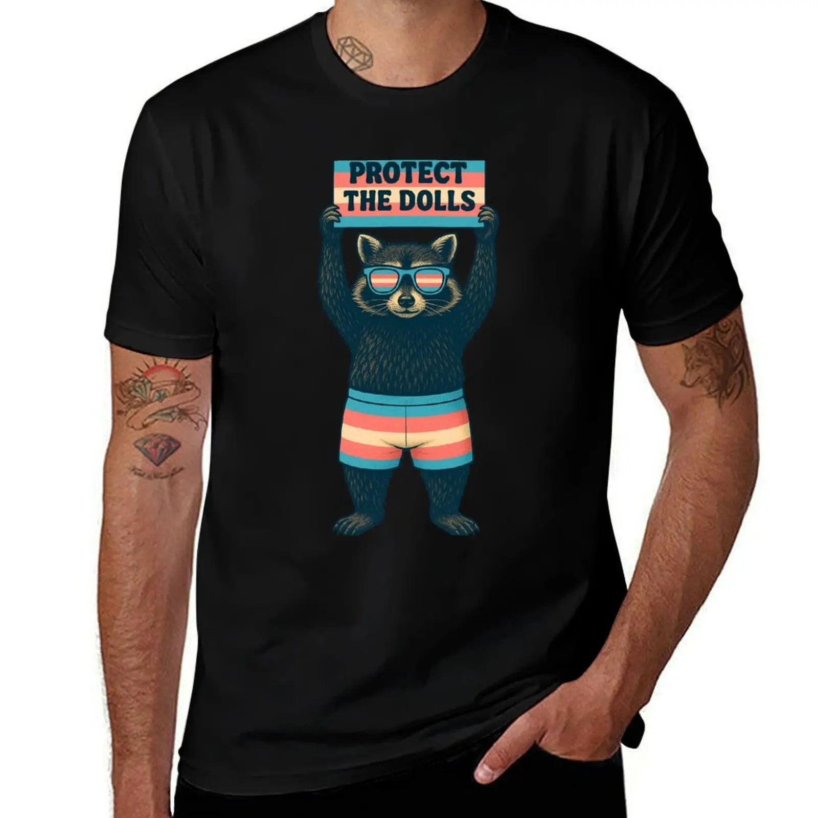 

Protect the Dolls T-Shirt rapper graphic tees graphic t shirts gifts for boyfriend customs t shirts for men cotton