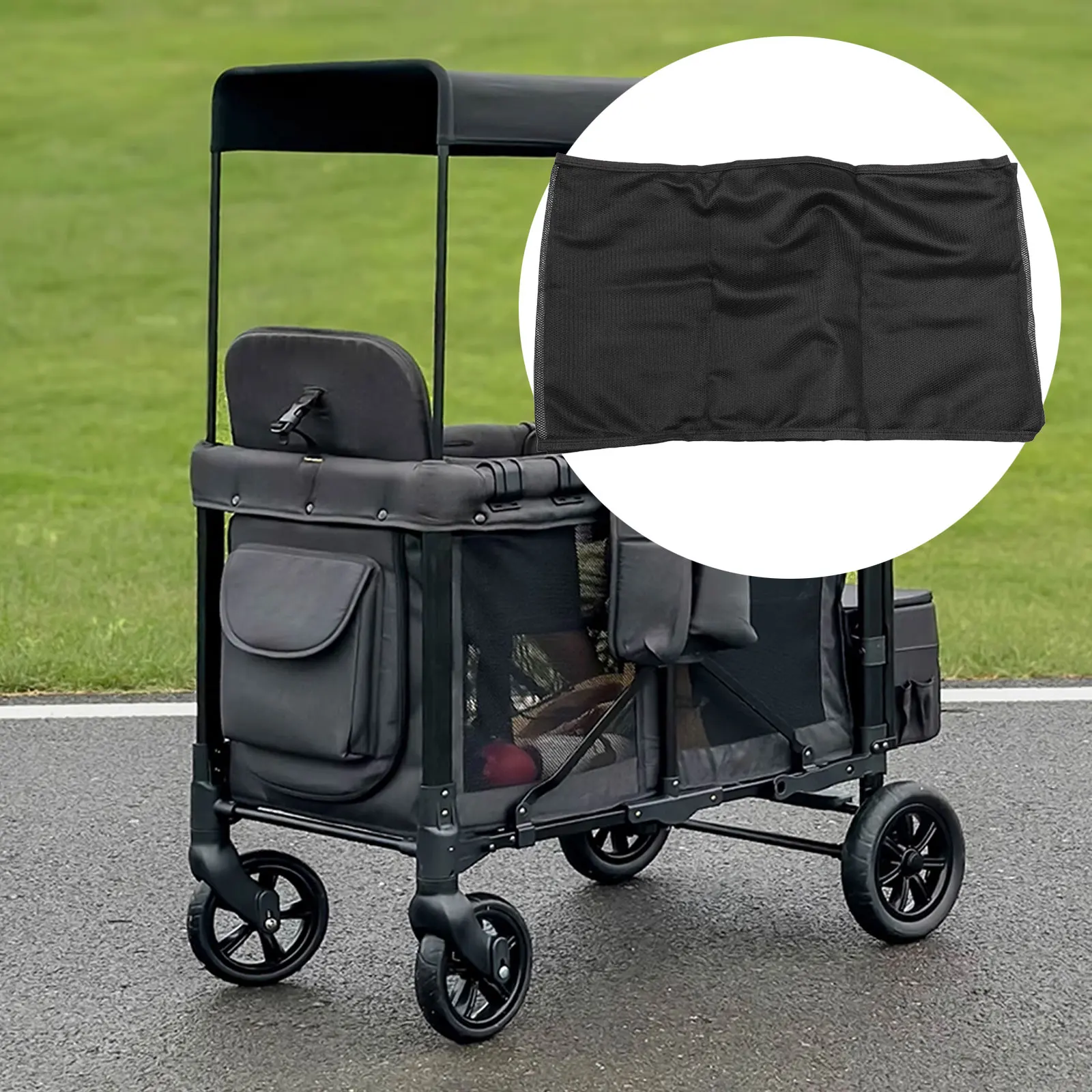 High Performance Stroller Sunshade Net for Wonderfold W4 W2 Breathable Mesh for Comfortable Outdoor Experiences