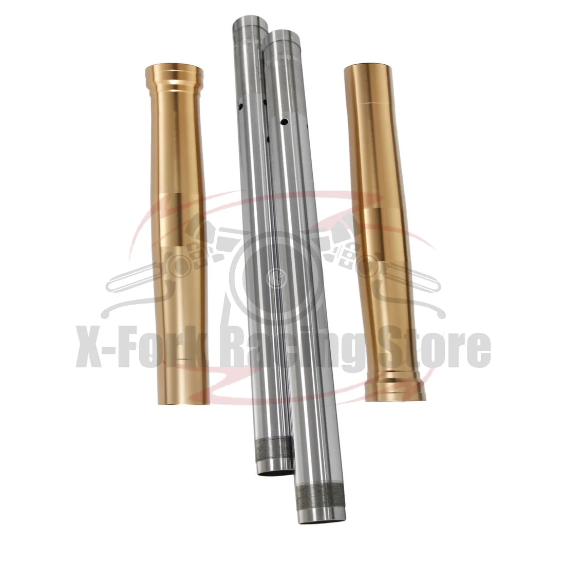Front Fork Inner Tubes Outer Pipes Set For SUZUKI GSXR1000 GSX-R 1000 2012-2016