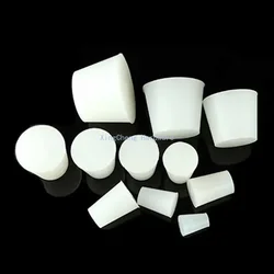 Solide Silikon Stopper Konische Gummi Stecker Hohe Temperatur Abdichtung Für Galvanik Oxidation Abschirmung Pulver Beschichtung Abdeckung 1 Stück