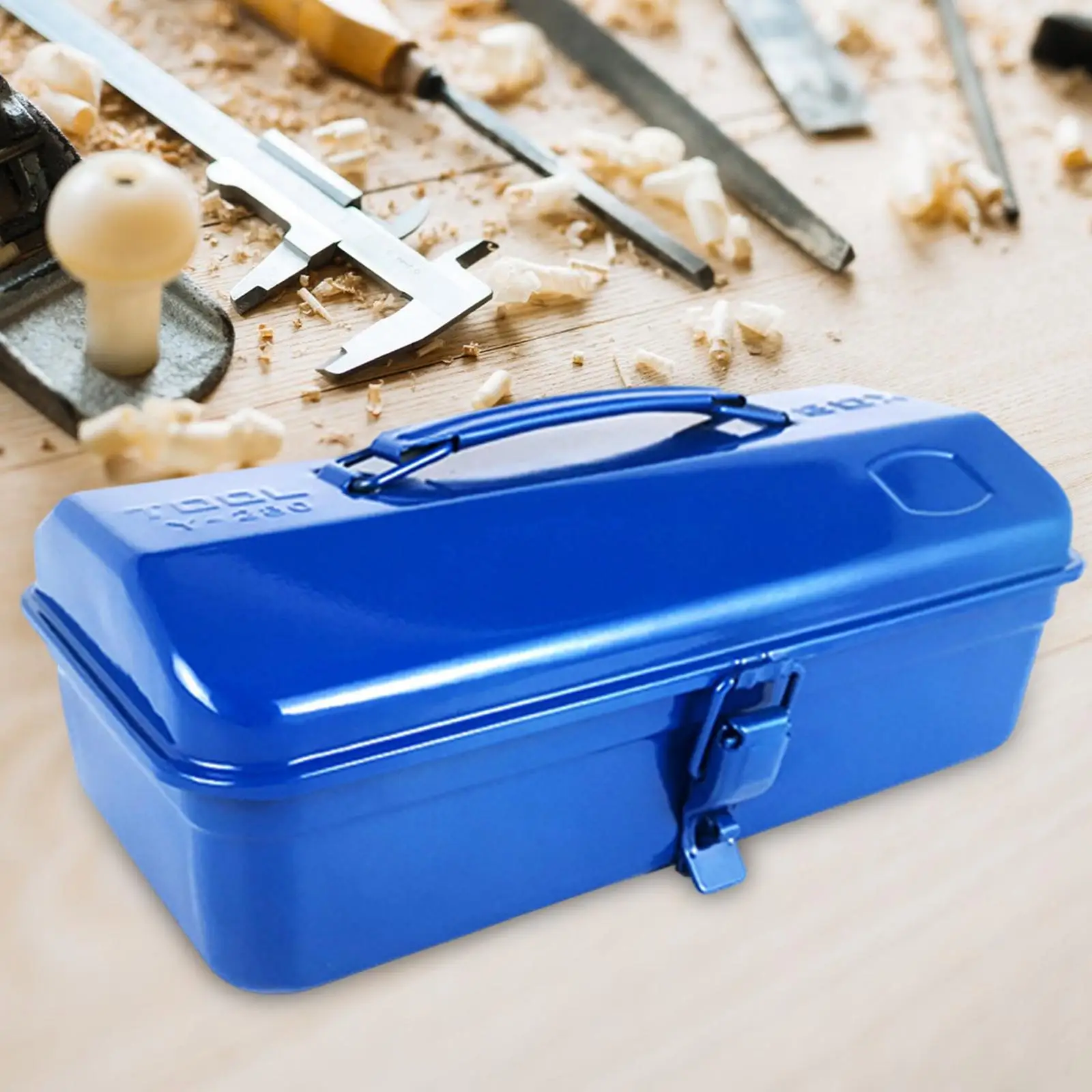 Portable Tool Box Lockable Multipurpose Household Professional Heavy Duty Tool Organiser Tool Storage Box Tool Storage Container