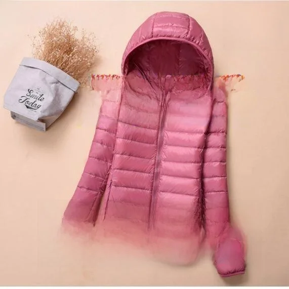 

Slim Fit ort Hooded down Jaet Women's Cotton Padded Coat Lightweight Winter Outerwear Sli plus Size Student Coat