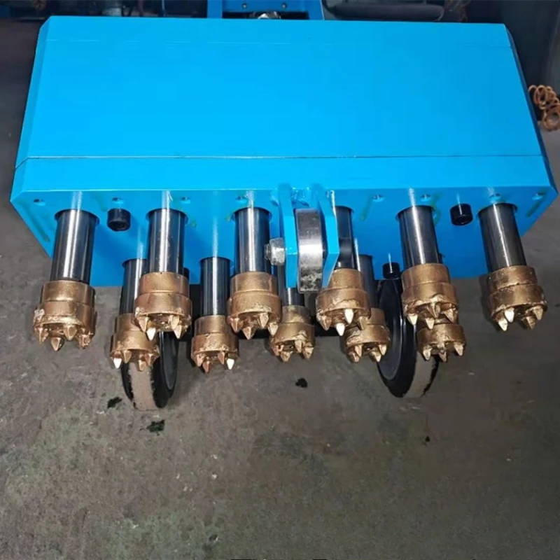 

Hand push type hair chiseling machine Multi-head hair chiseling machine Pneumatic hair chiseling machine Bridge deck hair beater