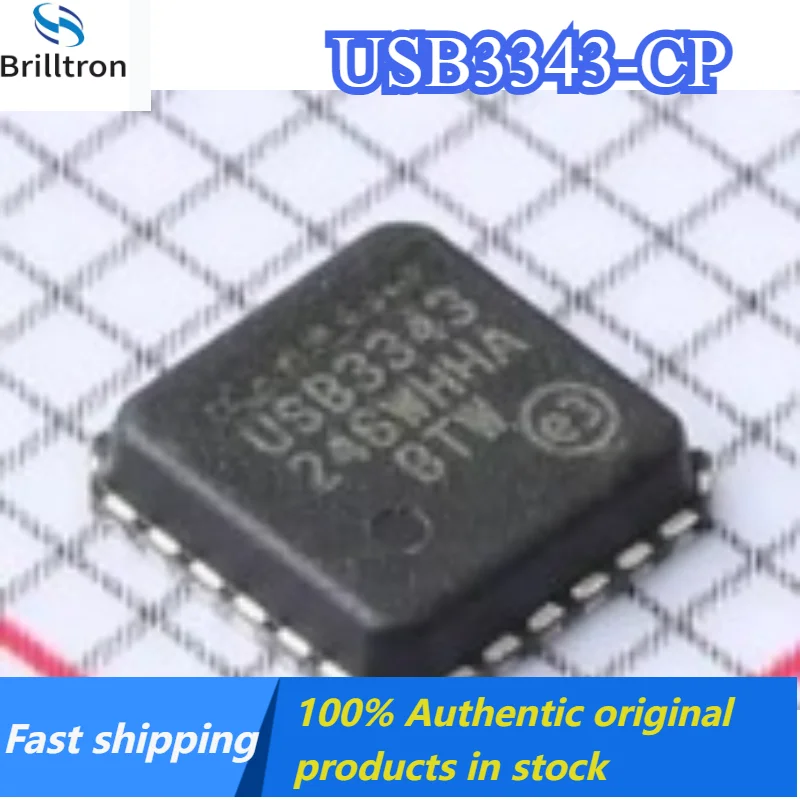 20-100PCS USB3343-CP QFN-24  Brand New Original In Stock , Fast Shipping.