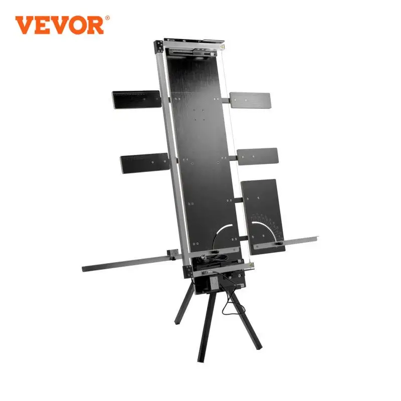 VEVOR Styrofoam Cutting Machine 42cm Max. Cut Thickness 115cm Max. Length 0-90° Heating Wires with Stand Lateral Plate Cutter